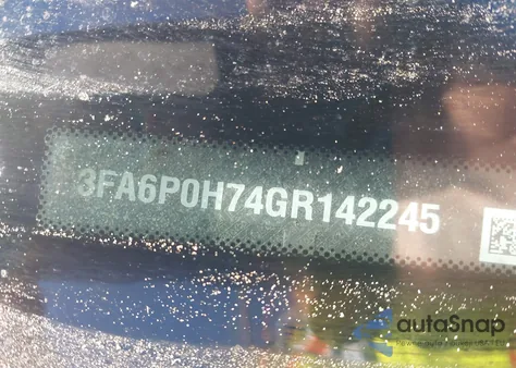 2016 Ford Fusion Se from USA, damaged, VIN 3FA6P0H74GR142245